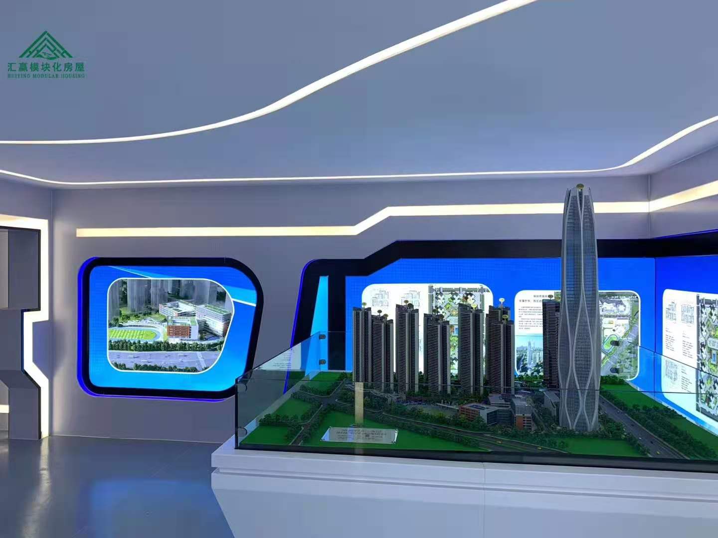 來，看！來，欣賞！我們的智慧工地展覽廳